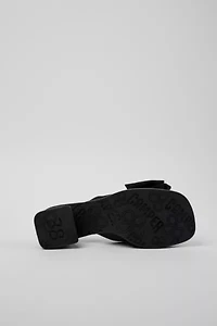 Camper Kora Bow Heeled Mule