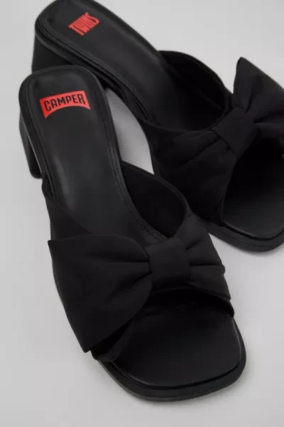 Camper Kora Bow Heeled Mule