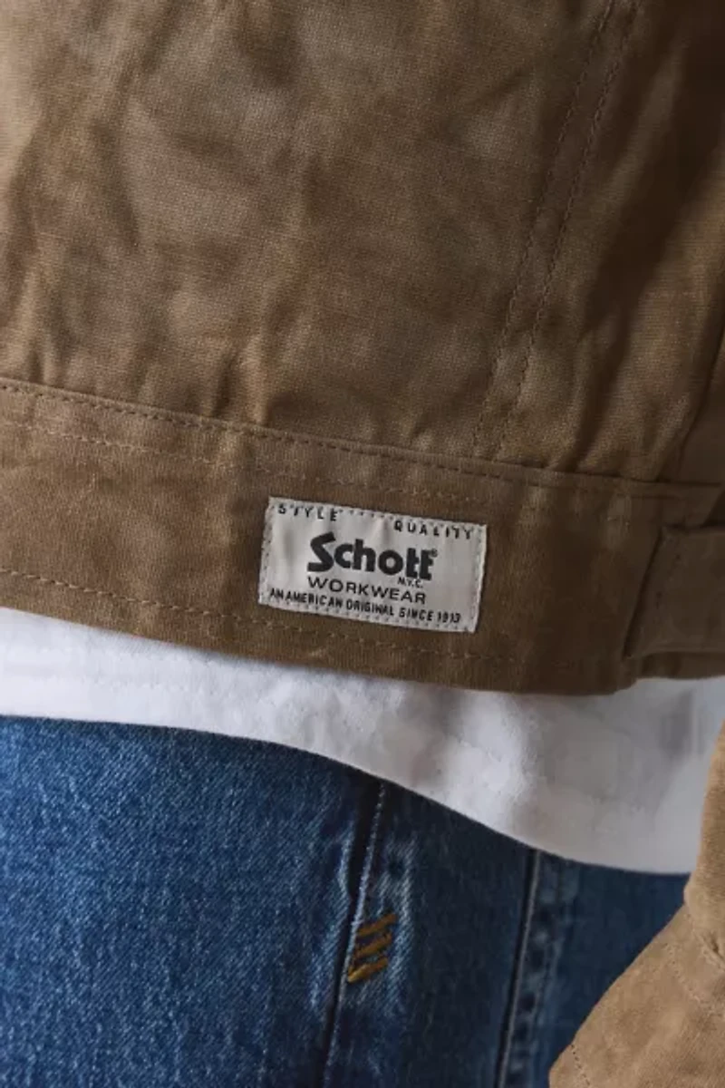 Schott Waxed Mechanic Jacket