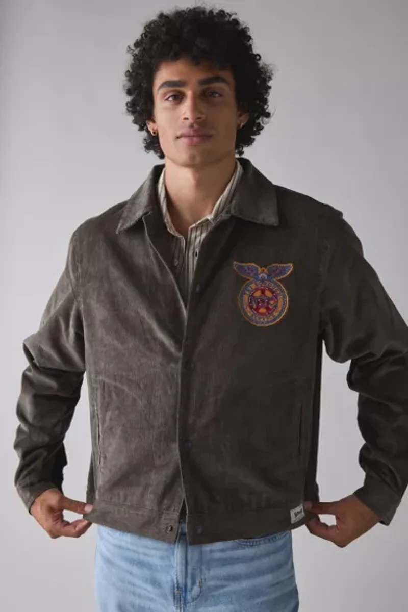 Schott Empire State Corduroy Trucker Jacket