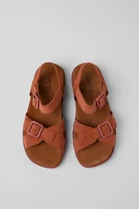 Camper Brutus Leather Buckled Sandal