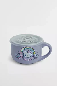 Sanrio Hello Kitty Rainbow 24 oz. Ceramic Soup Mug