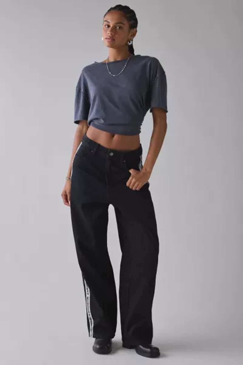 WORSHIP SUPPLIES Pacer Side-Stripe Baggy Jean
