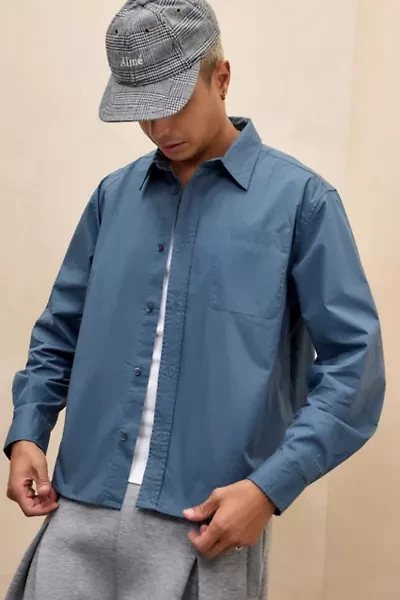 Loom Nolan Long Sleeve Button-Down Cotton Shirt