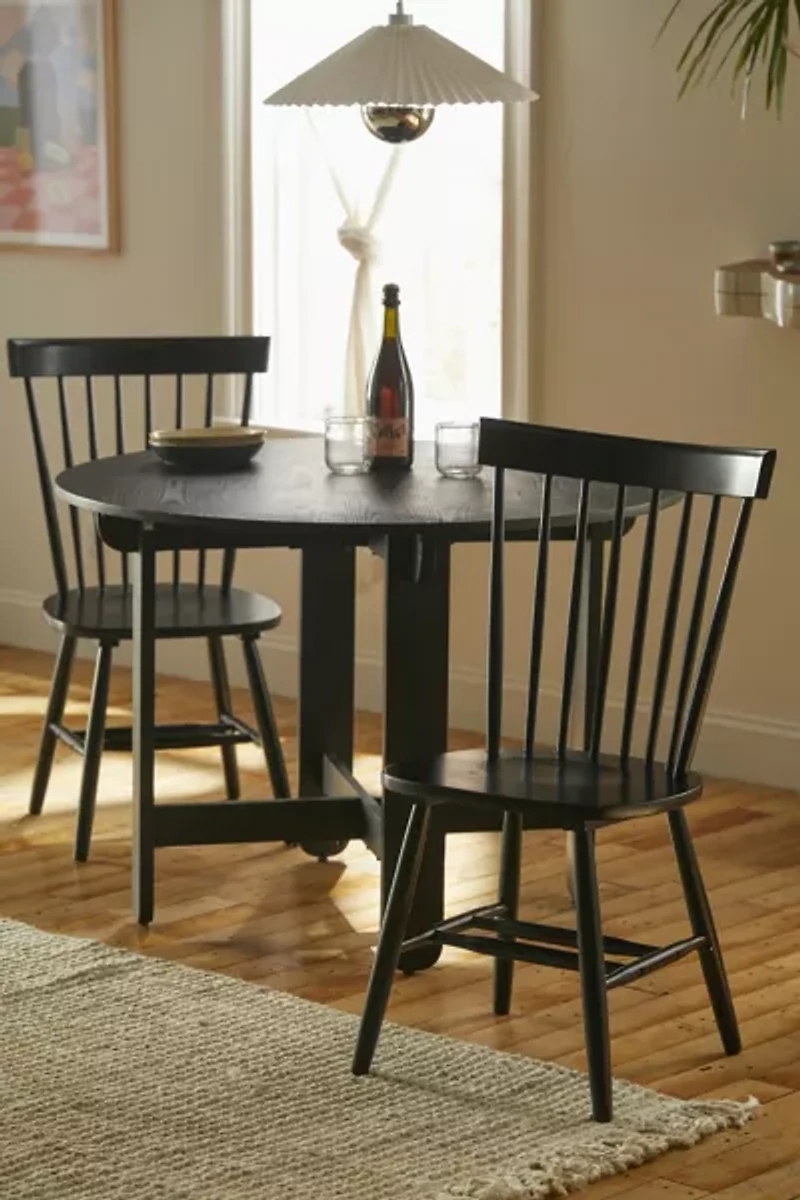 Spindle Back Dining Chair - Set Of 2