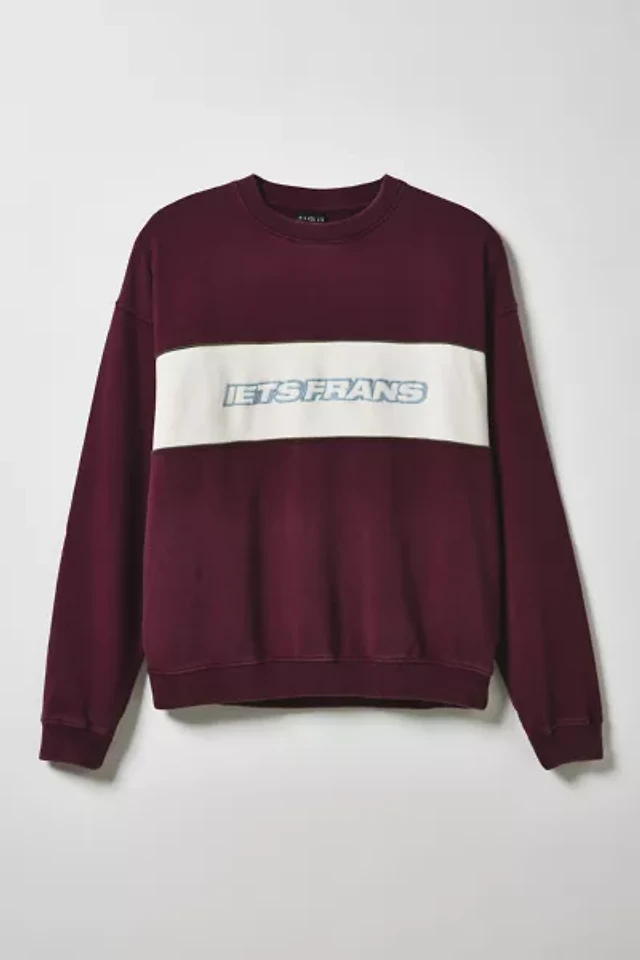 Iets frans… Logo Panel Crew Neck Sweatshirt Square One