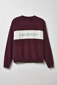 iets frans… Logo Panel Crew Neck Sweatshirt
