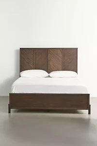 Diego Paneled Wood Bed