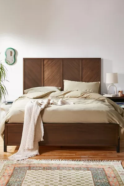 Diego Paneled Wood Bed