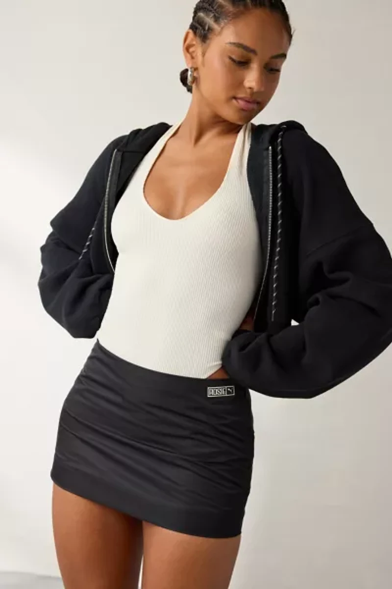 Puma X Rosé Low-Rise Micro Mini Skirt