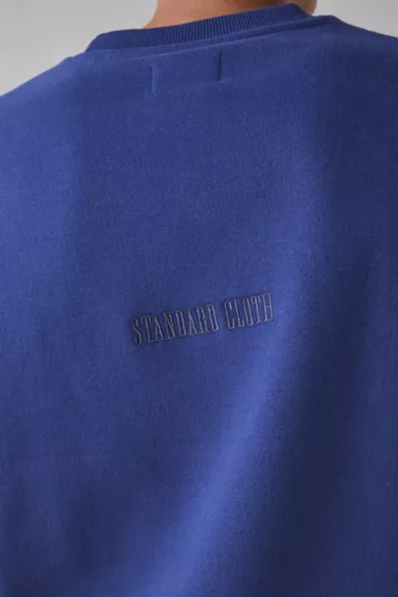 Standard Cloth Jump Shot Cocoon Crew Neck Sweatshirt