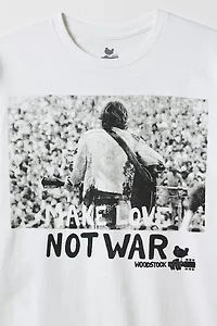 Woodstock Make Love Graphic Tee
