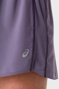 ASICS Silver 4in Running Short