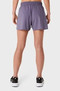 ASICS Silver 4in Running Short