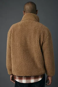 UGG Braid Fleece Half Zip Sweatshirt