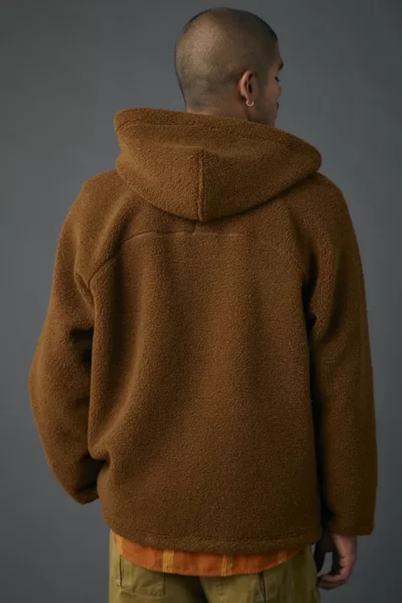 UGG Braid Fleece Full Zip Hoodie Sweatshirt