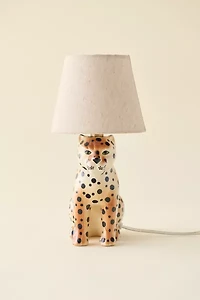 Leopard Ceramic Table Lamp