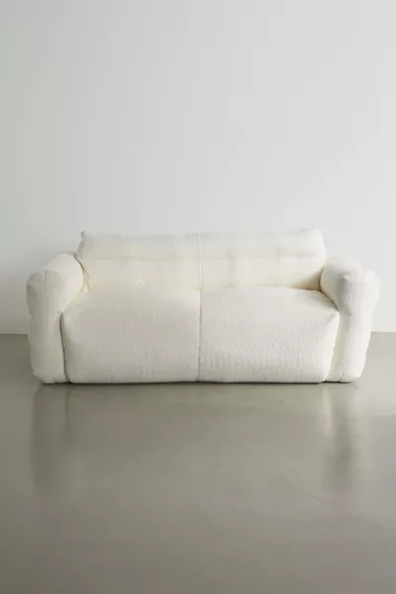 Matilda Boucle Bean Bag Sofa