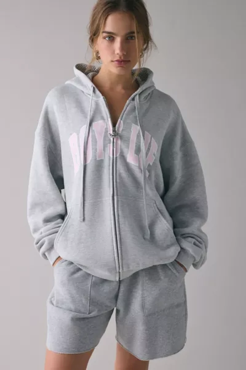 Boys Lie Candyqueen V2 Harley Zip-Up Hoodie Sweatshirt