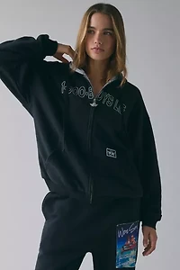 Boys Lie Harley 1-800 Disconnected Graphic Zip-Up Hoodie Sweatshirt