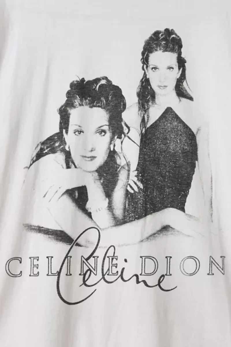 Celine Dion Signature Graphic Tee
