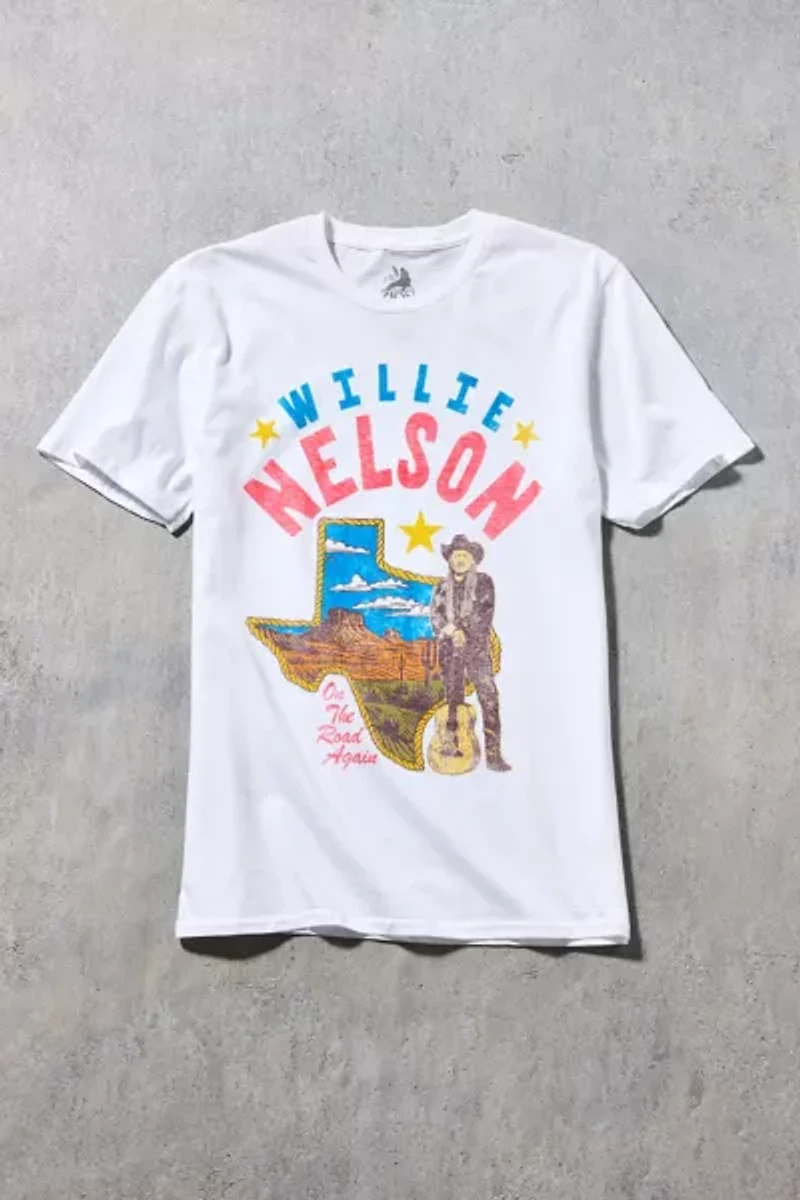 Willie Nelson On The Road Graphic Tee