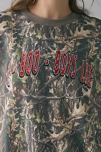 Boys Lie Kara Manhunt Graphic Crewneck Pullover