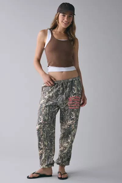 Boys Lie Kimmy Manhunt Camo Graphic Sweatpant
