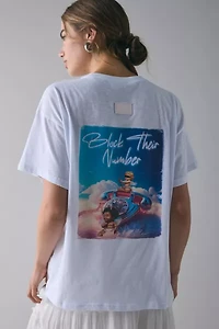 Boys Lie Block Their Number Graphic Boyfriend Tee