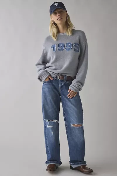 BDG Kayla Destructed Low-Rise Jean