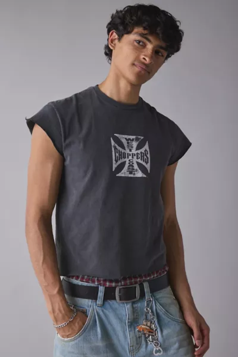 West Coast Choppers Cutoff Muscle Tee