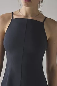 Kimchi Blue Becca Open Tie-Back Fit-And-Flare Mini Dress