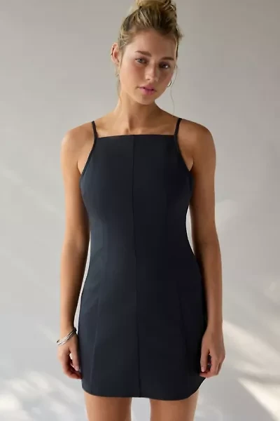 Kimchi Blue Becca Open Tie-Back Fit-And-Flare Mini Dress