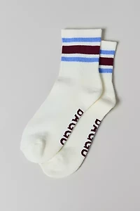 BAGGU Striped Ribbed Sock