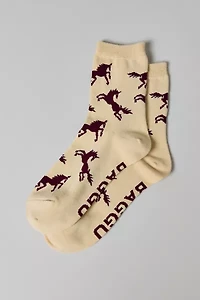 BAGGU Horses Crew Sock