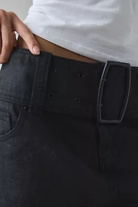 Silence + Noise Kate Belted Micro Mini Skort