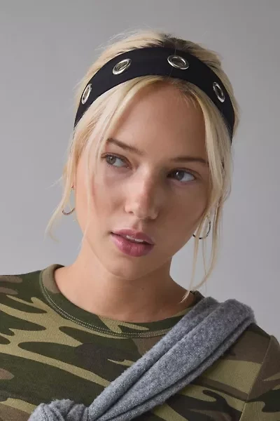 Grommet Soft And Stretchy Skinny Headband