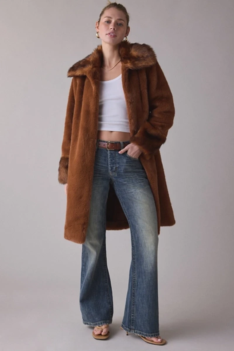 Unreal Fur Timeless Long Faux Coat