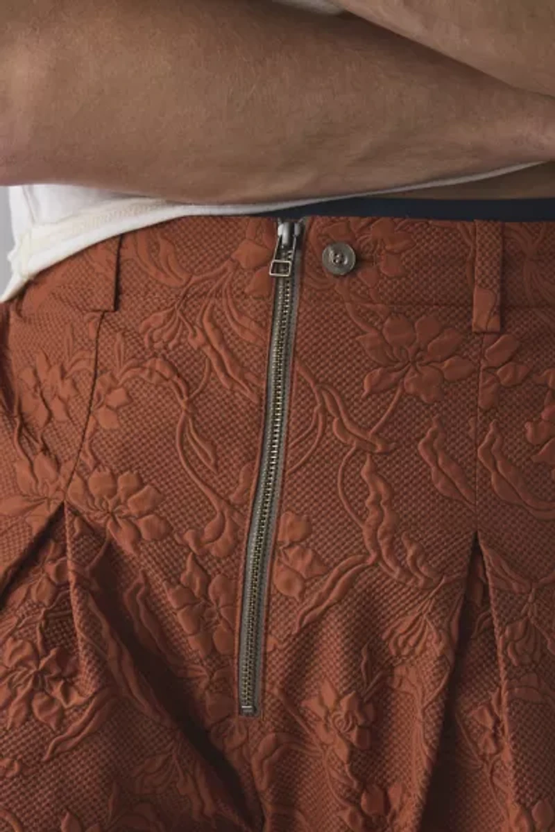 meagratia Embossed Layered Short