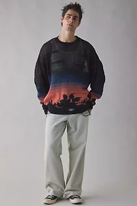 meagratia Twilight Knit Crew Neck Sweater