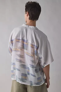 meagratia Mesh Skipper Short Sleeve Shirt