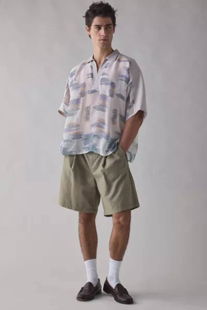 meagratia Mesh Skipper Short Sleeve Shirt