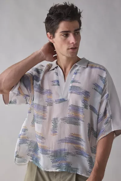 meagratia Mesh Skipper Short Sleeve Shirt