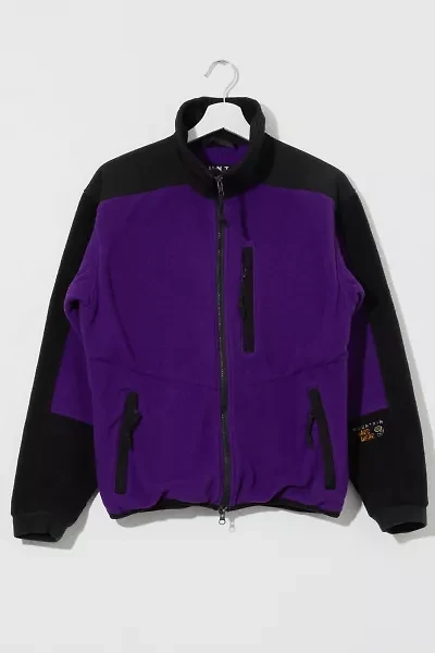 Vintage 1990s Mountain Hardwear Purple Full Zip Tech Fleece