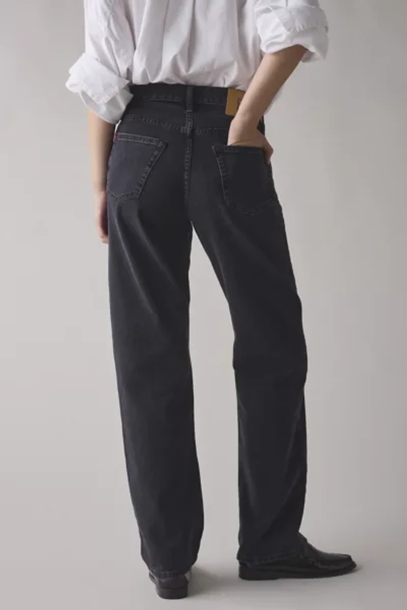 BDG Olive Stovepipe Mid-Rise Jean