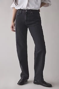 BDG Olive Stovepipe Mid-Rise Jean