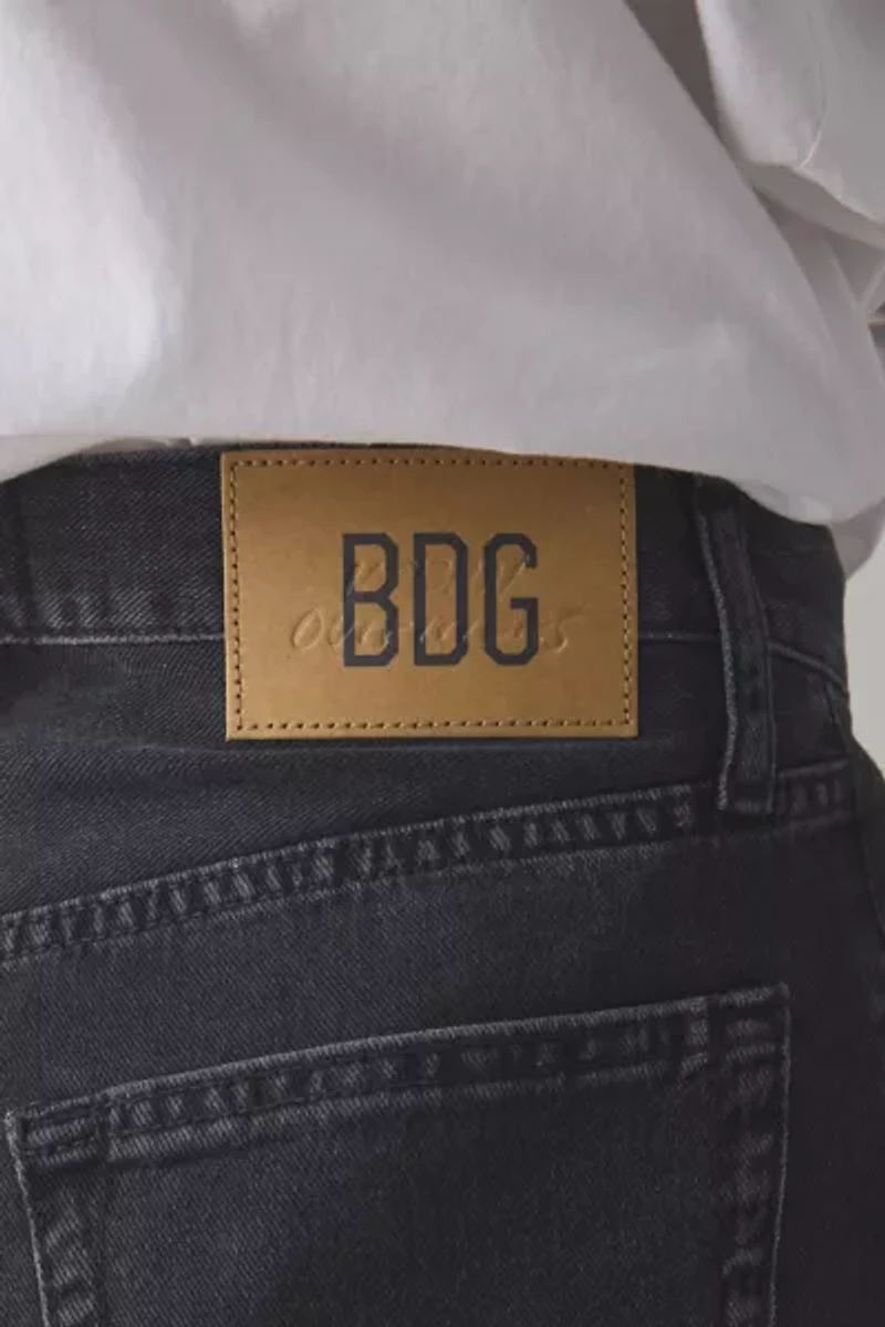 BDG Olive Stovepipe Mid-Rise Jean