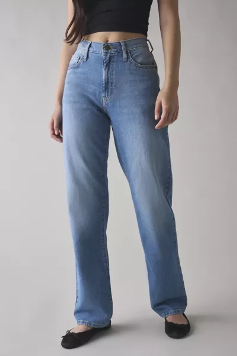 BDG Olive Stovepipe Mid-Rise Jean