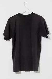 Vintage Y2K Distressed Suidakra Rock Band Black Graphic T-Shirt