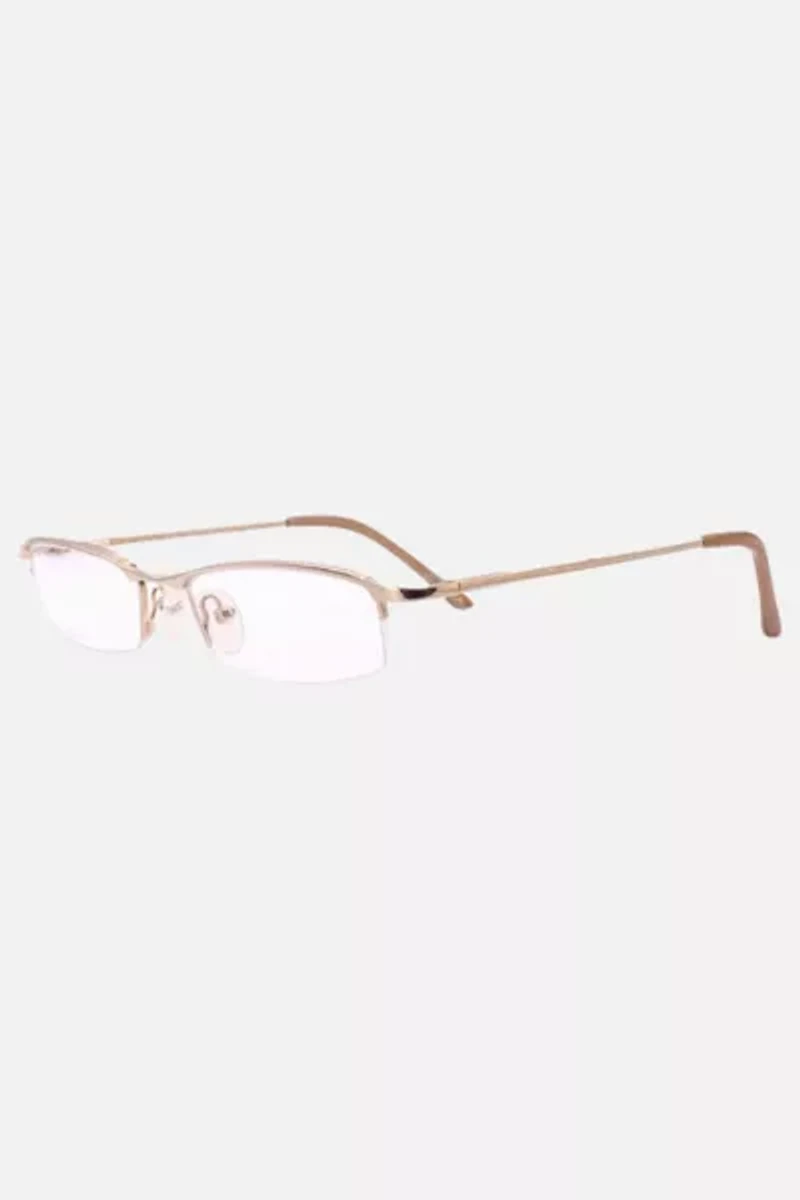 Giant Vintage Dainty 90’s Gold Rimless Readers